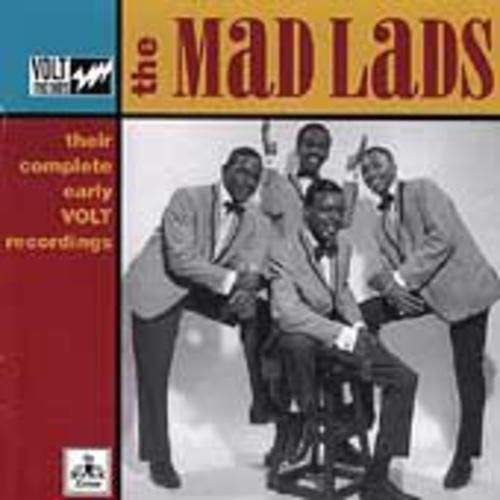 CD cover for The Mad Lads, featuring four men in suits.