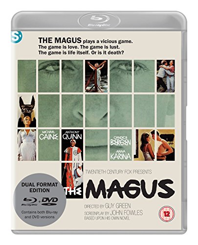 Blu-ray cover for "The Magus" film, featuring a grid of character portraits.