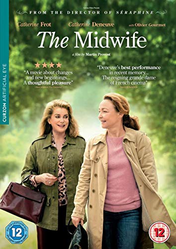 DVD cover for “The Midwife” featuring Catherine Deneuve and Catherine Frot.