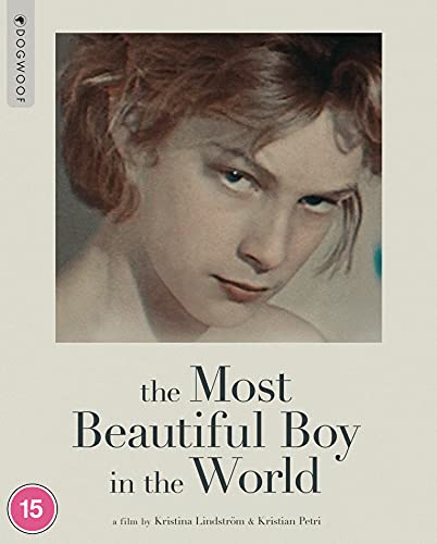 Blu-ray cover featuring a close-up portrait of a young boy with brown hair.