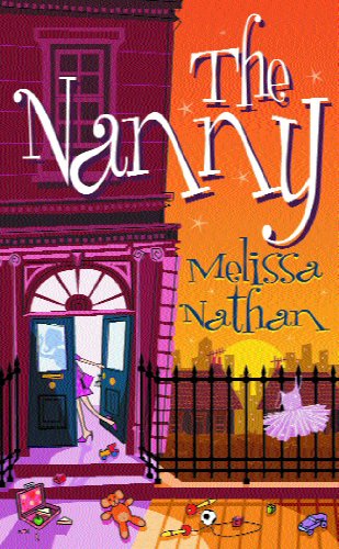 Book cover for "The Nanny" with illustrated building and dancer.