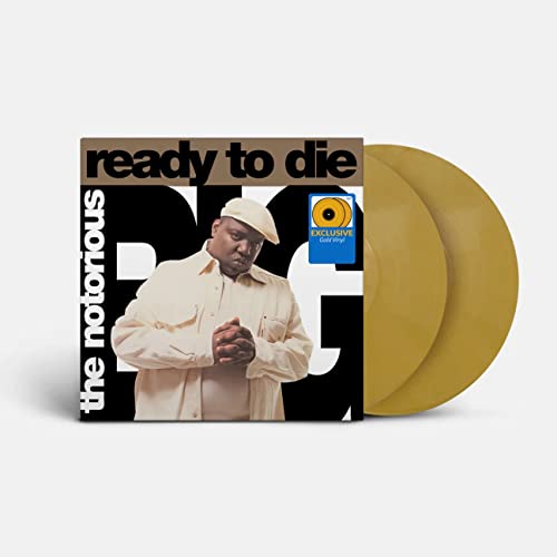 The Notorious B.I.G.’s “Ready to Die” double gold vinyl record.