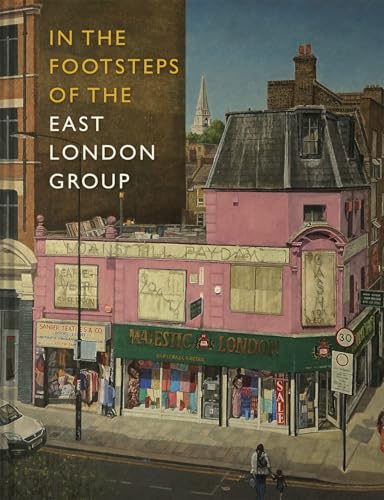Book cover depicting a colorful, detailed street scene in London.