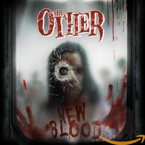 CD cover: shadowy face with an eyehole, red text “THE OTHER New Blood”.