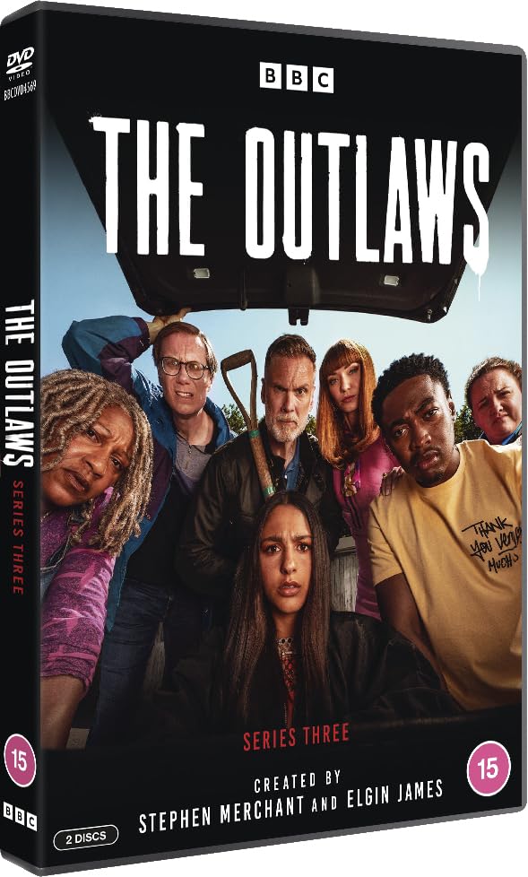 DVD cover for “The Outlaws Series 3” featuring a group portrait.