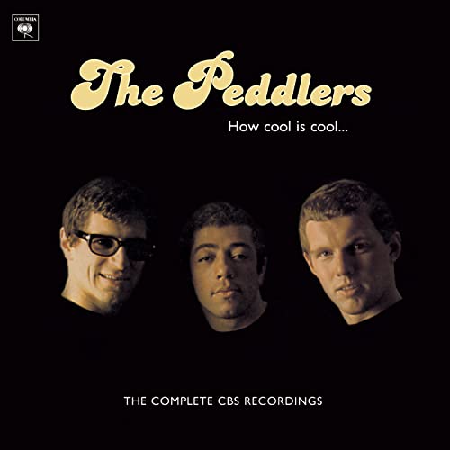 CD cover for The Peddlers’ “How Cool Is Cool” featuring three men’s faces.
