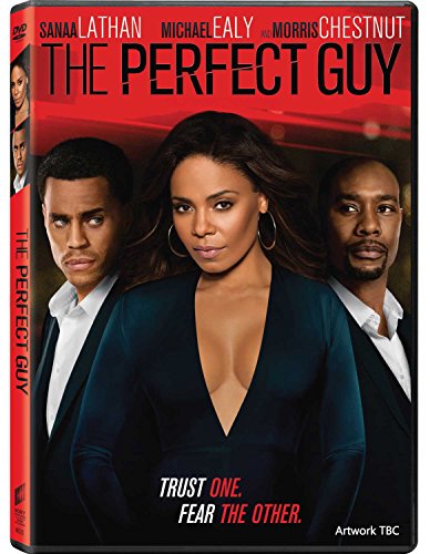 DVD cover for "The Perfect Guy" featuring Sanaa Lathan, Michael Ealy, and Morris Chestnut.