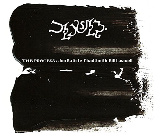 CD cover: black brushstrokes with white text listing artist names.