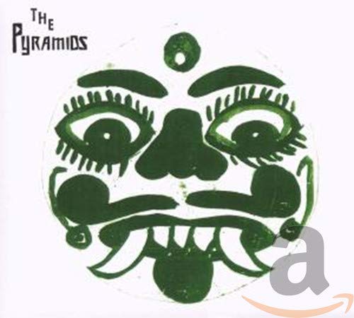 CD cover for “The Pyramids” featuring a green, stylized face.