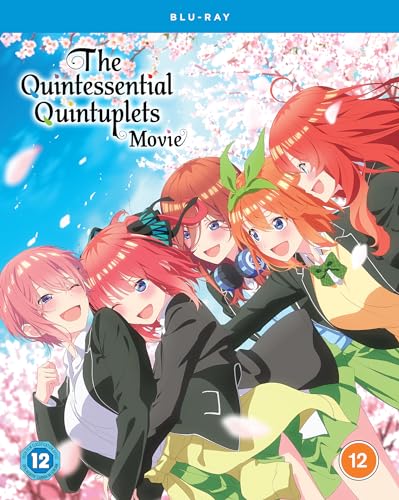 Blu-ray cover featuring five anime girls with red hair amidst cherry blossoms.
