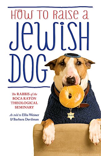 Book cover: dog wearing a yarmulke and Star of David necklace.