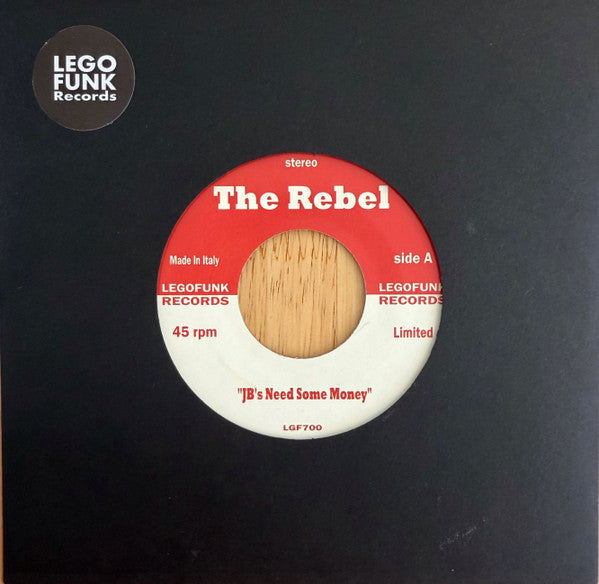 Vinyl record of “The Rebel & PCJ Project - JB’s Need Some” album.
