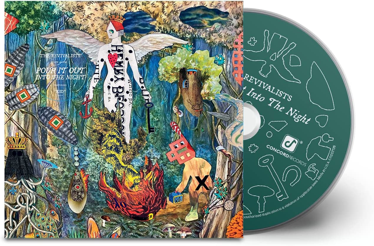 CD cover for The Revivalists’ “Pour It Out Into The Night” album.