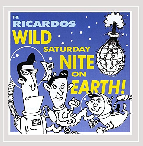 CD cover for “The Ricardos - Wild Saturday Night” with cartoon figures.