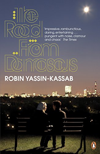 Book cover: couple on a bench overlooking a city skyline.