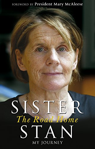 Book cover featuring a portrait of Sister Stan, titled "The Road Home.