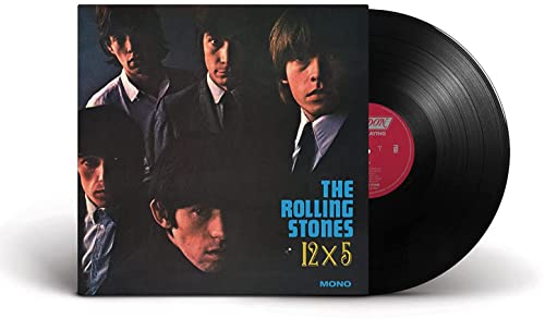 The Rolling Stones’ “12 X 5” vinyl record and album cover.