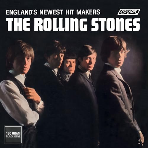 The Rolling Stones album cover featuring five young men in suits.