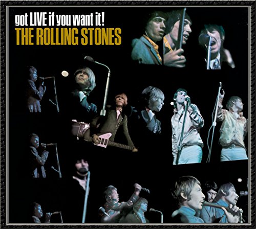 The Rolling Stones “Got Live if you want it!” CD cover with band photos.