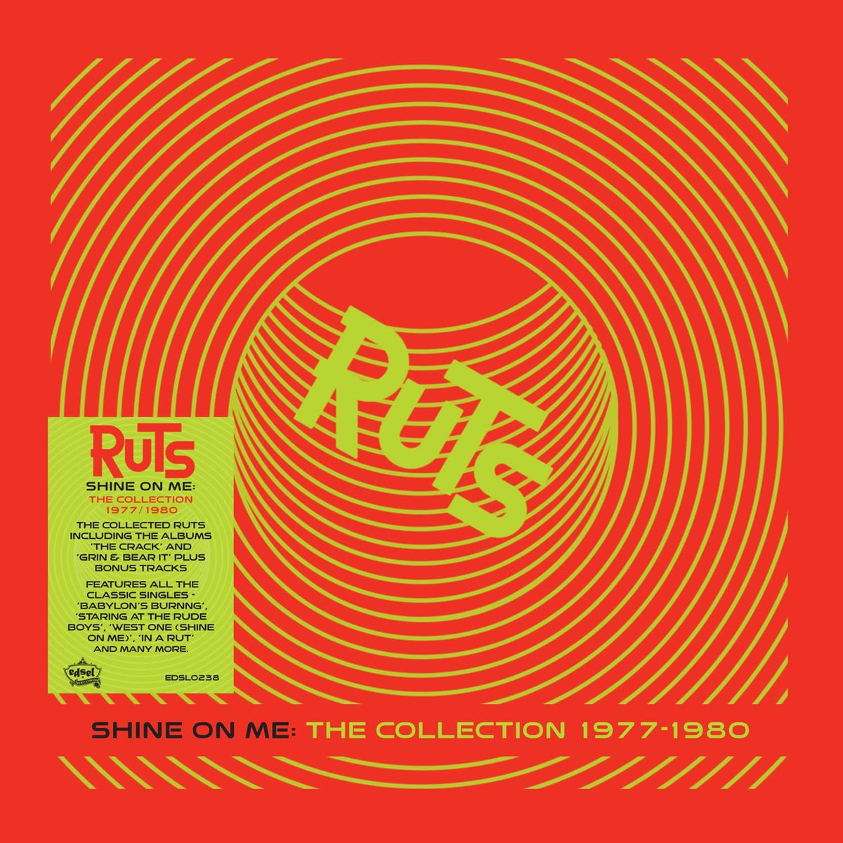 CD cover for The Ruts’ “Shine On Me: The Collection 1977-1980.”
