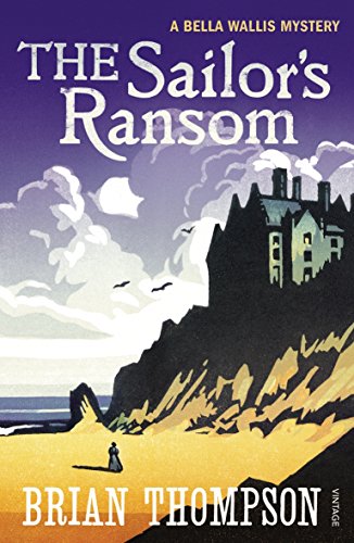 Book cover: "The Sailor’s Ransom" with a coastal scene and distant castle.