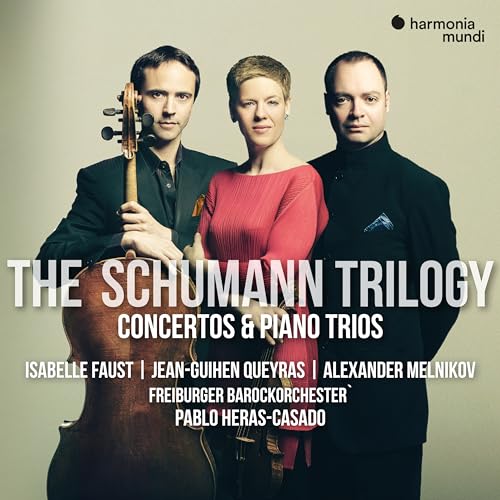 DVD cover featuring three musicians with a cellist, pianist, and violinist.