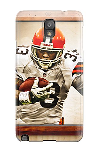 A smartphone case featuring a football player in a white uniform holding a ball.