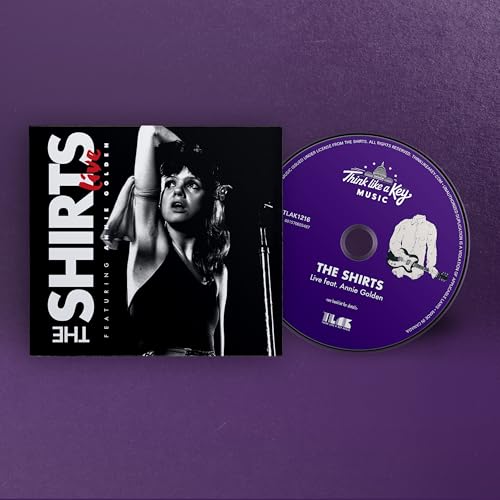 CD case and disc for “The Shirts - Live Feat. Annie Golden.”