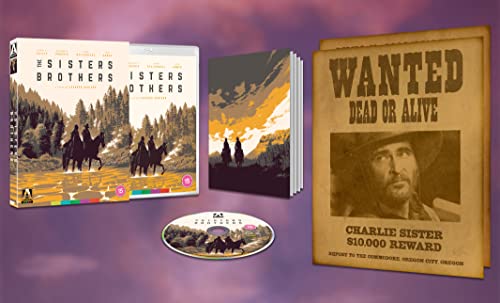 āThe Sisters Brothersā Limited Edition Blu-ray with western themed packaging.