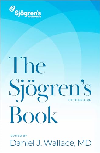 Blue book cover with the title "The Sjögren's Book" and "Fifth Edition.