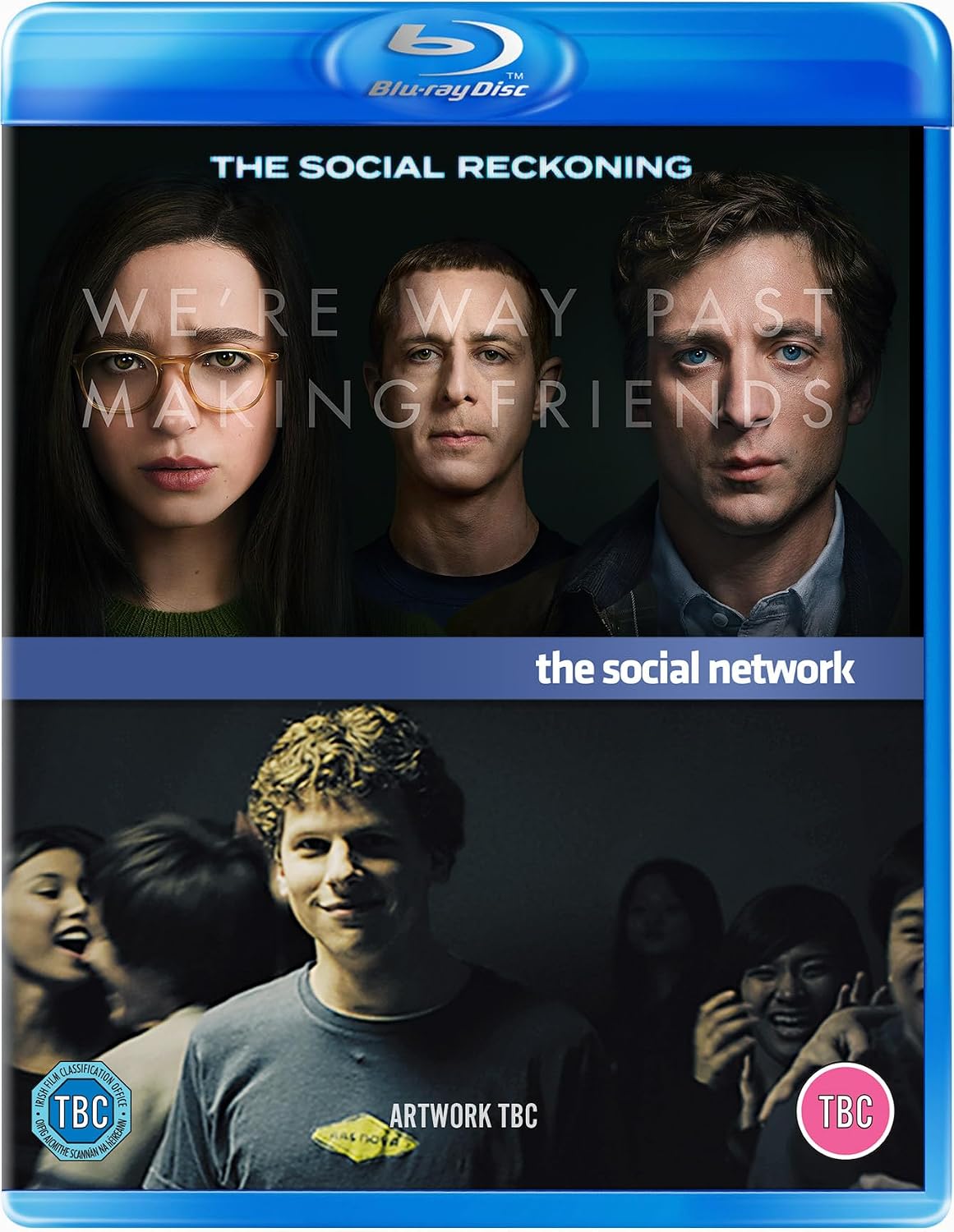 Blu-ray cover featuring portraits of young people, split into upper and lower sections.