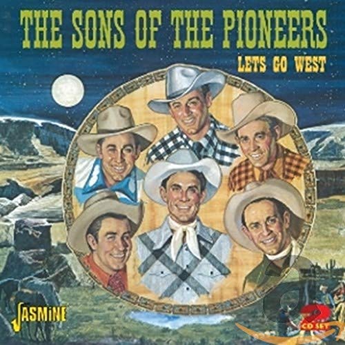CD cover featuring five men in cowboy hats against a western landscape background.