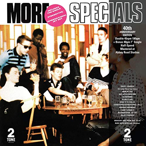 Album cover for The Specials’ “More Specials” 40th Anniversary vinyl edition.