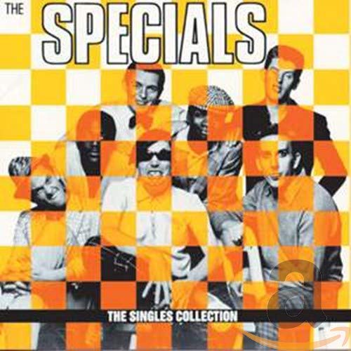 CD cover for The Specials’ “The Singles Collection” with band members’ portraits.