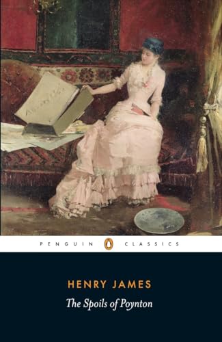 Book cover: painting of a woman in a ruffled dress with an open book.