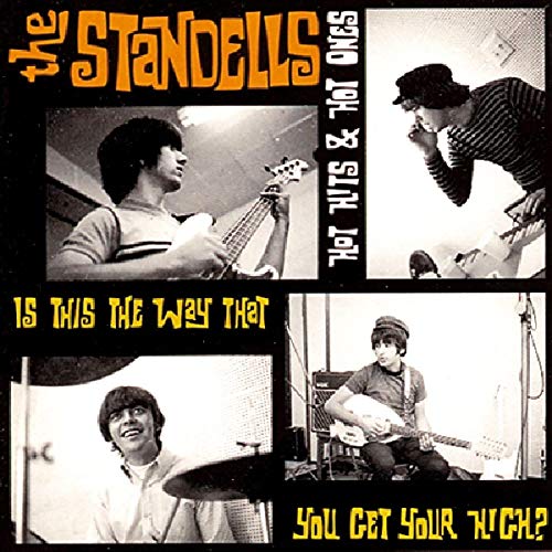 Album cover featuring four black and white photos of The Standells band members.