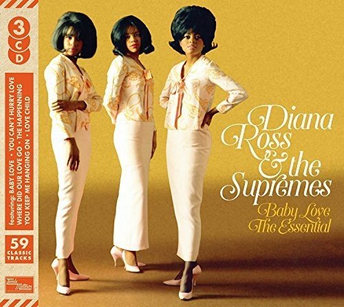 CD cover featuring Diana Ross & The Supremes in matching outfits.