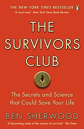 Book cover for "The Survivors Club" with a padlock illustration.