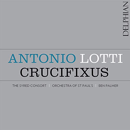 CD cover for Antonio Lotti’s “Crucifixus” by The Syred Consort.