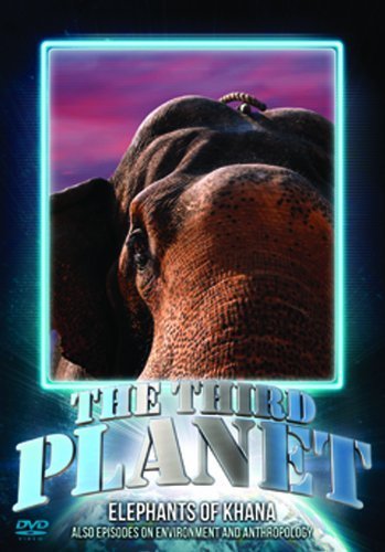 DVD cover featuring a close-up of an elephant’s head and trunk.