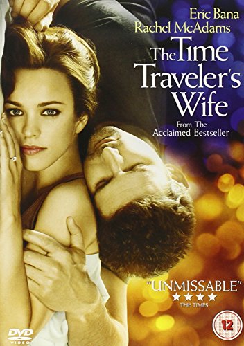 DVD cover art featuring Eric Bana and Rachel McAdams embracing against a bokeh background.