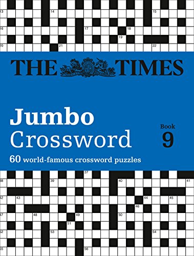 Cover of “The Times 2 Jumbo Crossword Book 9” with puzzle grids.