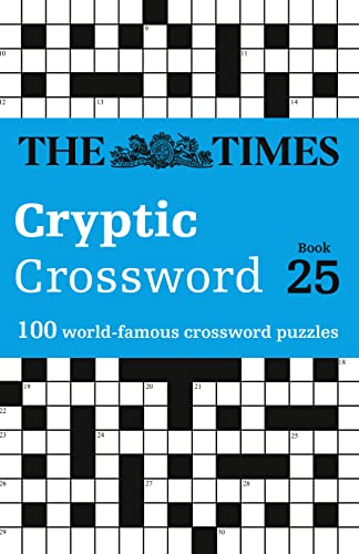 Book cover featuring a partially filled cryptic crossword grid and “The Times” logo.