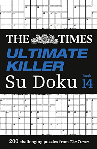 Book cover with Su Doku grid and bold title: "The Times Ultimate Killer Su Doku".
