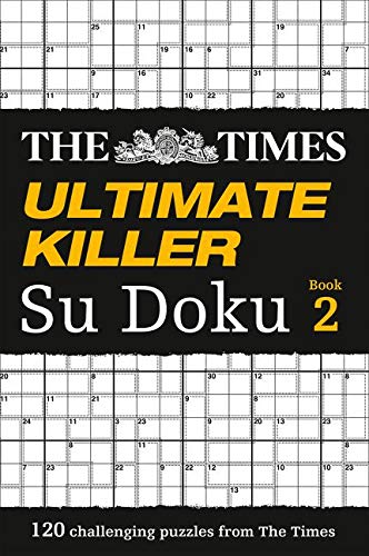 Book cover featuring a partially filled Su Doku grid with bold yellow text.