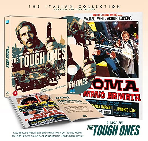 The Tough Ones Blu-ray collector's edition box set with disc, booklet, and poster.