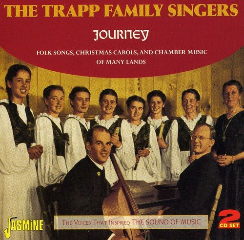 "CD cover featuring The Trapp Family Singers, a group of people posing together."