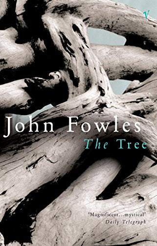 Book cover for “The Tree” by John Fowles, featuring tree roots.