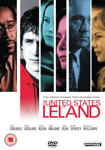 DVD cover for "The United States of Leland" featuring six faces.