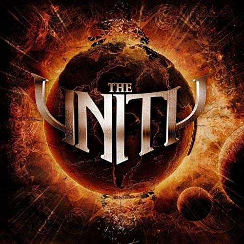 Album cover for "The Unity" featuring a cracked earth globe and title text.